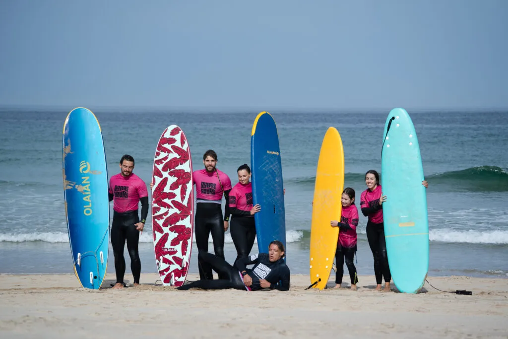 Mandatory photo post surf lesson in Pantin