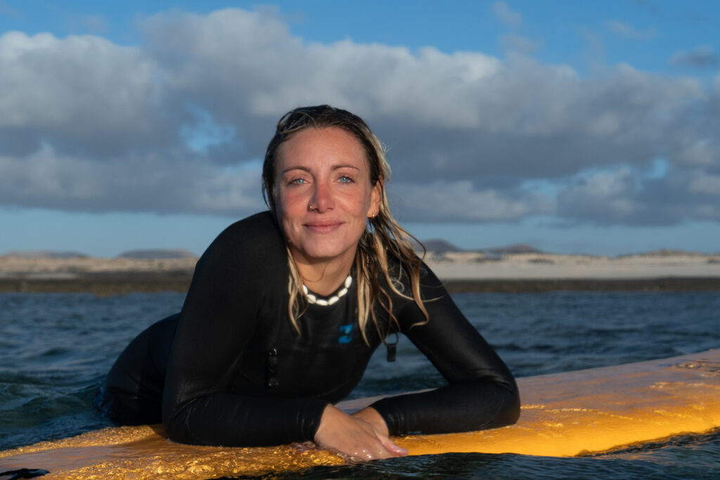 Our Surf instructor and photographer, Lou